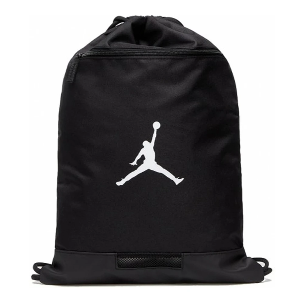 Jordan Zwarte Sport Gym Zak Black Heren