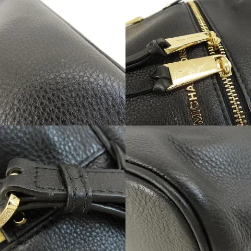 Michael Kors Pre-owned Leather backpacks Black Dames