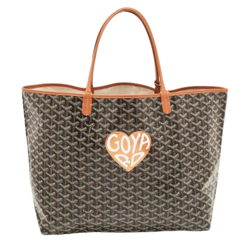 Goyard Vintage Pre-owned Leather totes Brown Dames