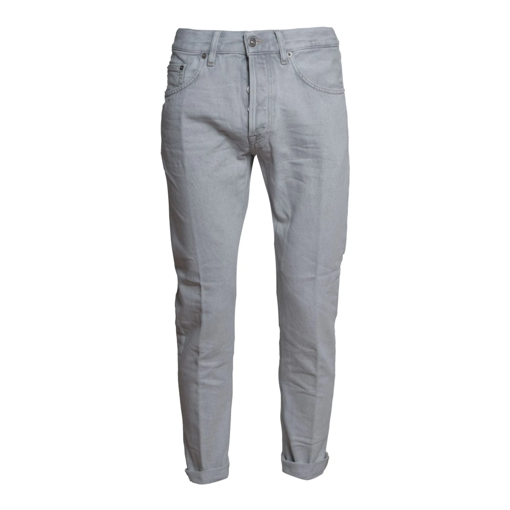 Dondup Men's Blue Icon Jeans - Slim Fit Jeans - W35 - Jeans