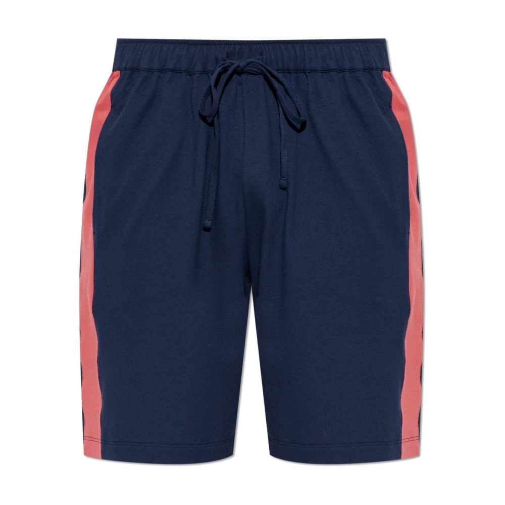 Hanro Uomo Blu Pantaloncini, 2XL, New,