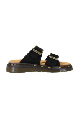Sandaler i platt läder