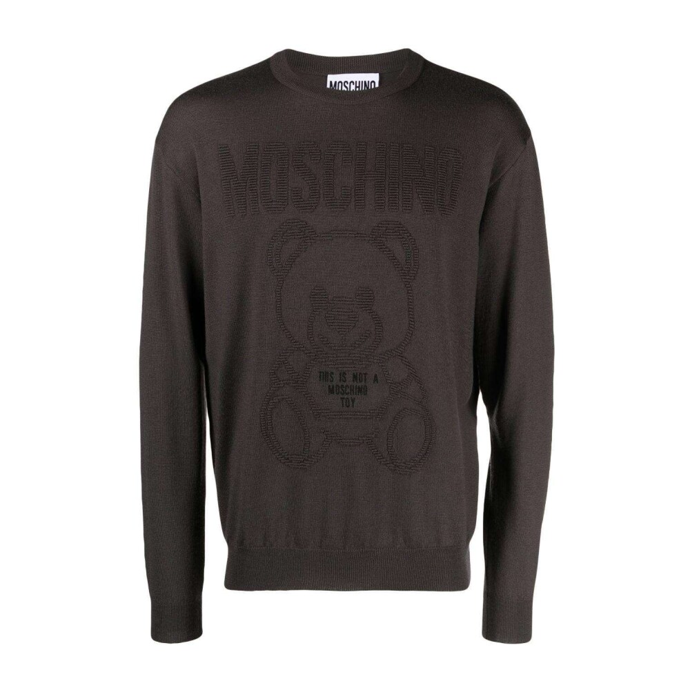 Authentic Love Moschino Wool shops Woven Cuffed Designer Streetwear Sweater Men’s M