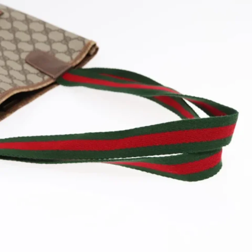 Gucci Vintage Pre-owned Canvas totes Beige Dames