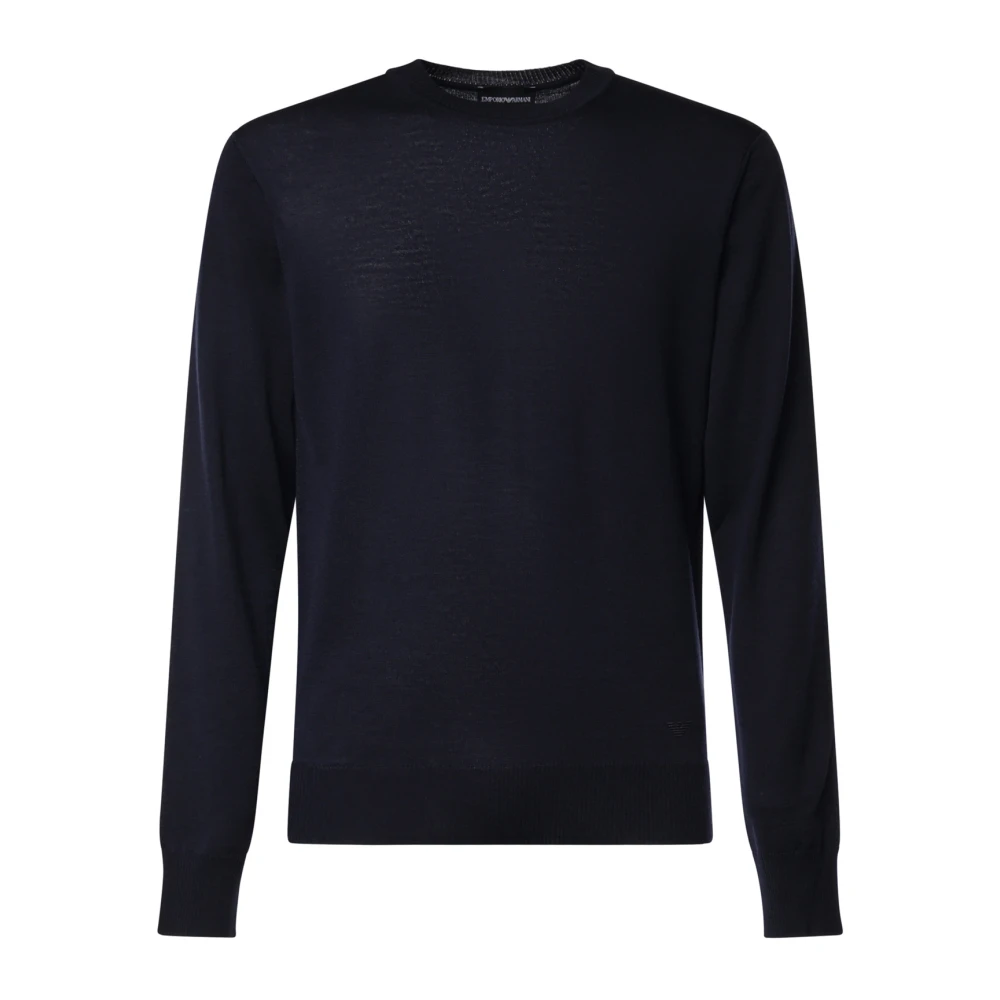 Emporio Armani Uomo Blu Felpe, L, New,