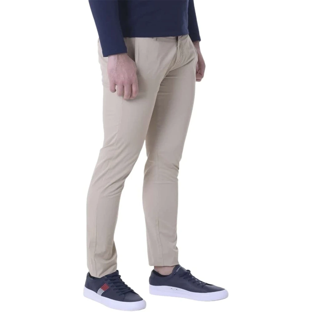 Guess Chino Broek Beige Heren