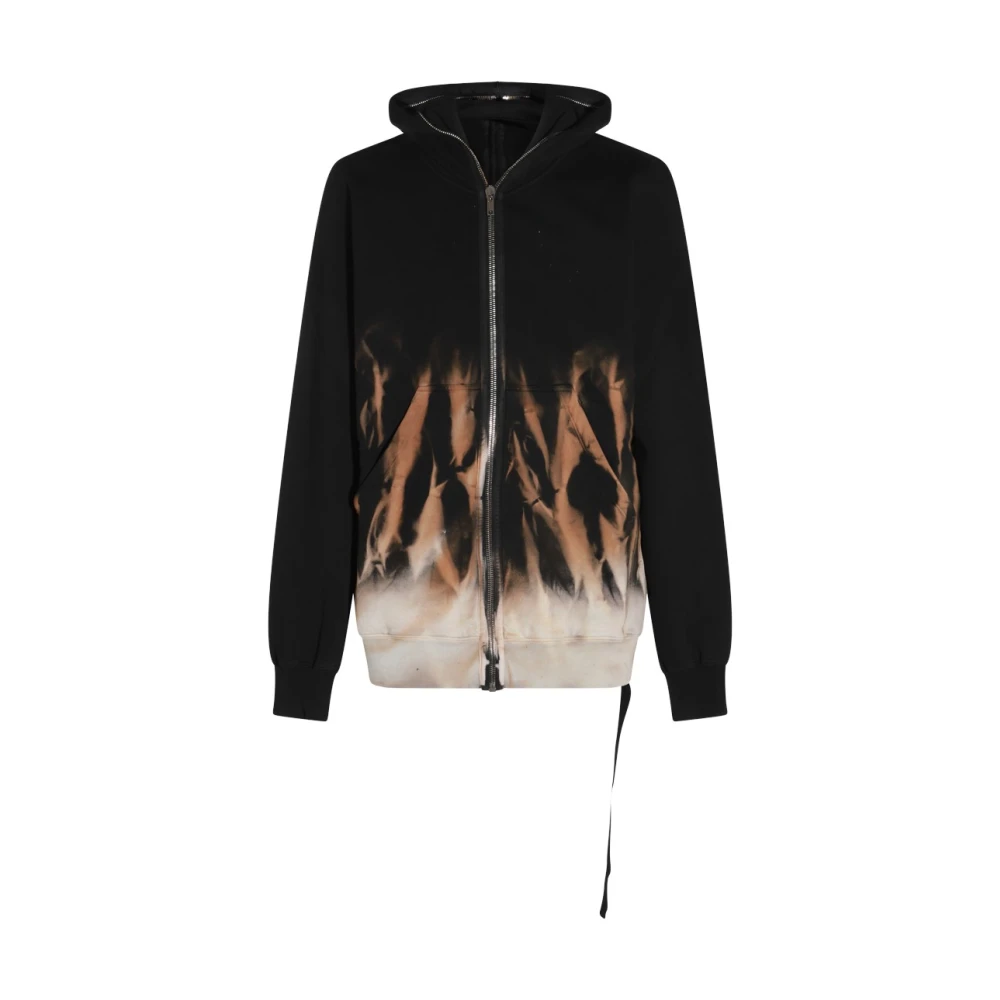 Rick Owens Rode Sweater met Ritssluiting Red Heren