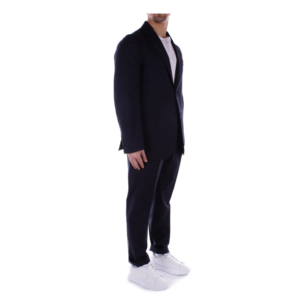 Briglia Single Breasted Suits Blue Heren