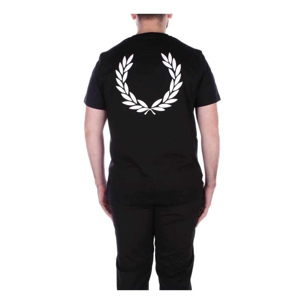 Fred Perry T-Shirts Black Heren
