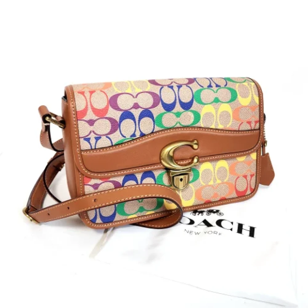 Coach Pre-owned Leather shoulder-bags Multicolor Dames