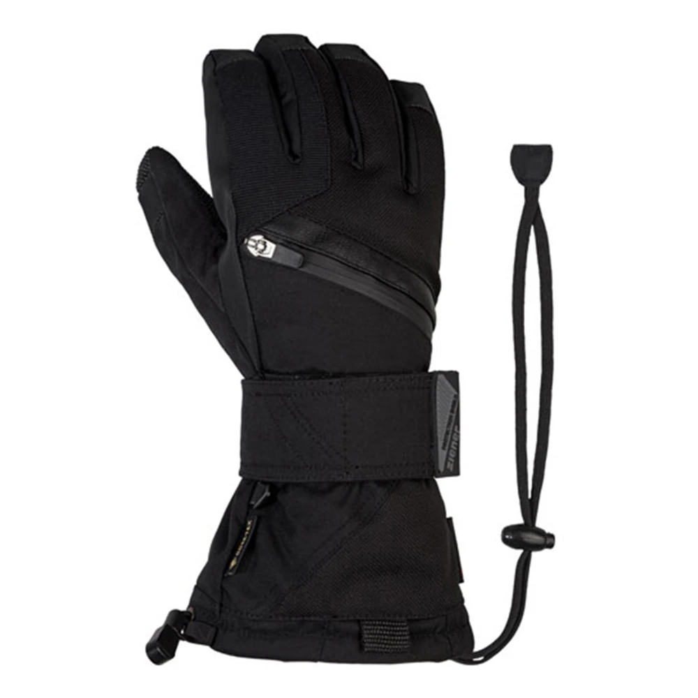 Ziener Zwarte Mare GTX Waterdichte Handschoenen Black Heren