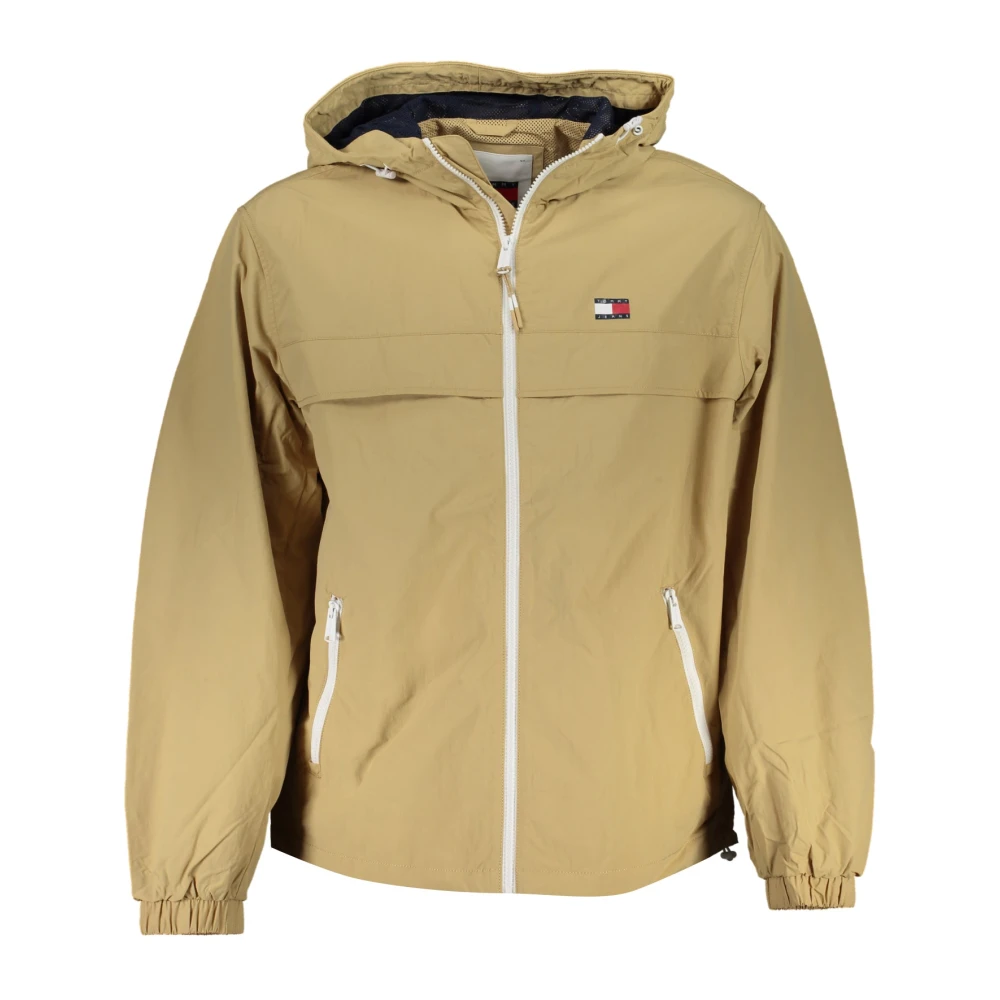 Tommy Hilfiger Sportieve Beige Hoodie met Logo Beige Heren