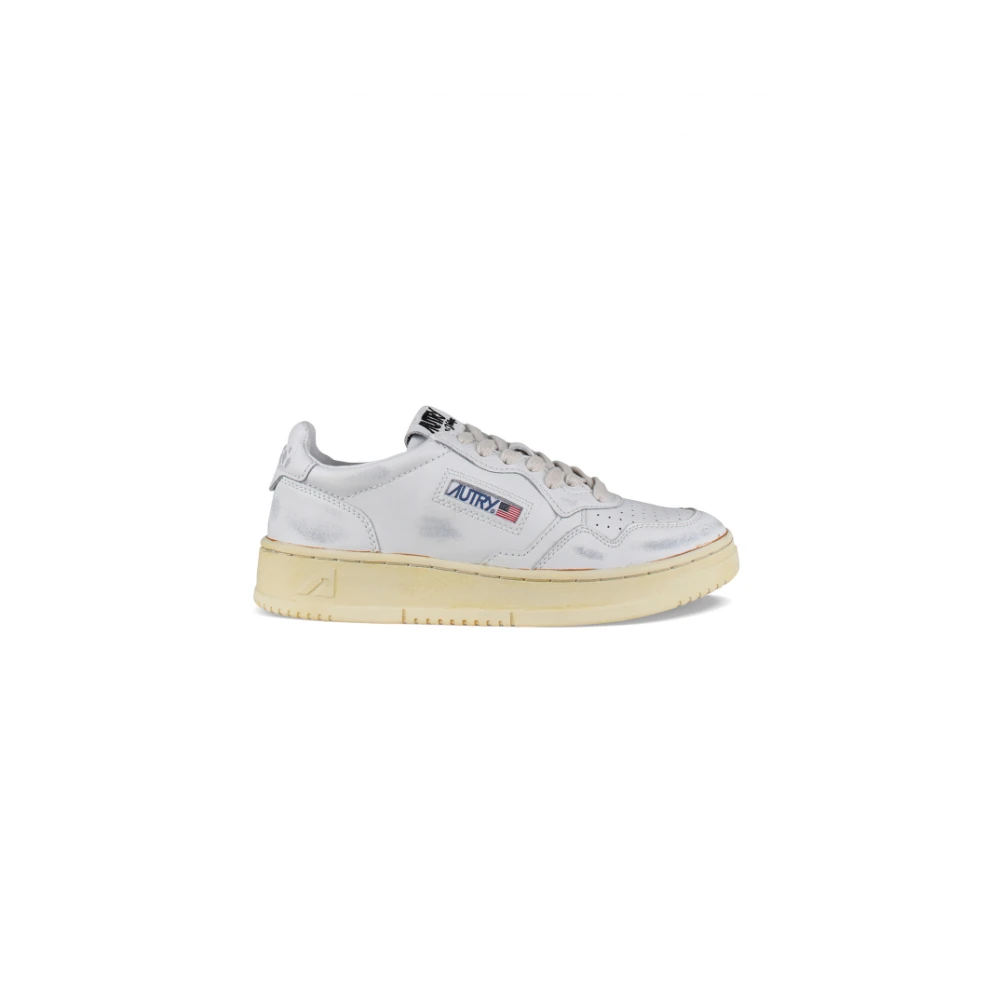 Autry Super Vintage Low-Top Sneakers Dames Schoenen Wit