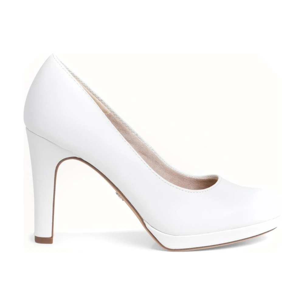 Tamaris Women's White Classic Closed Pumps