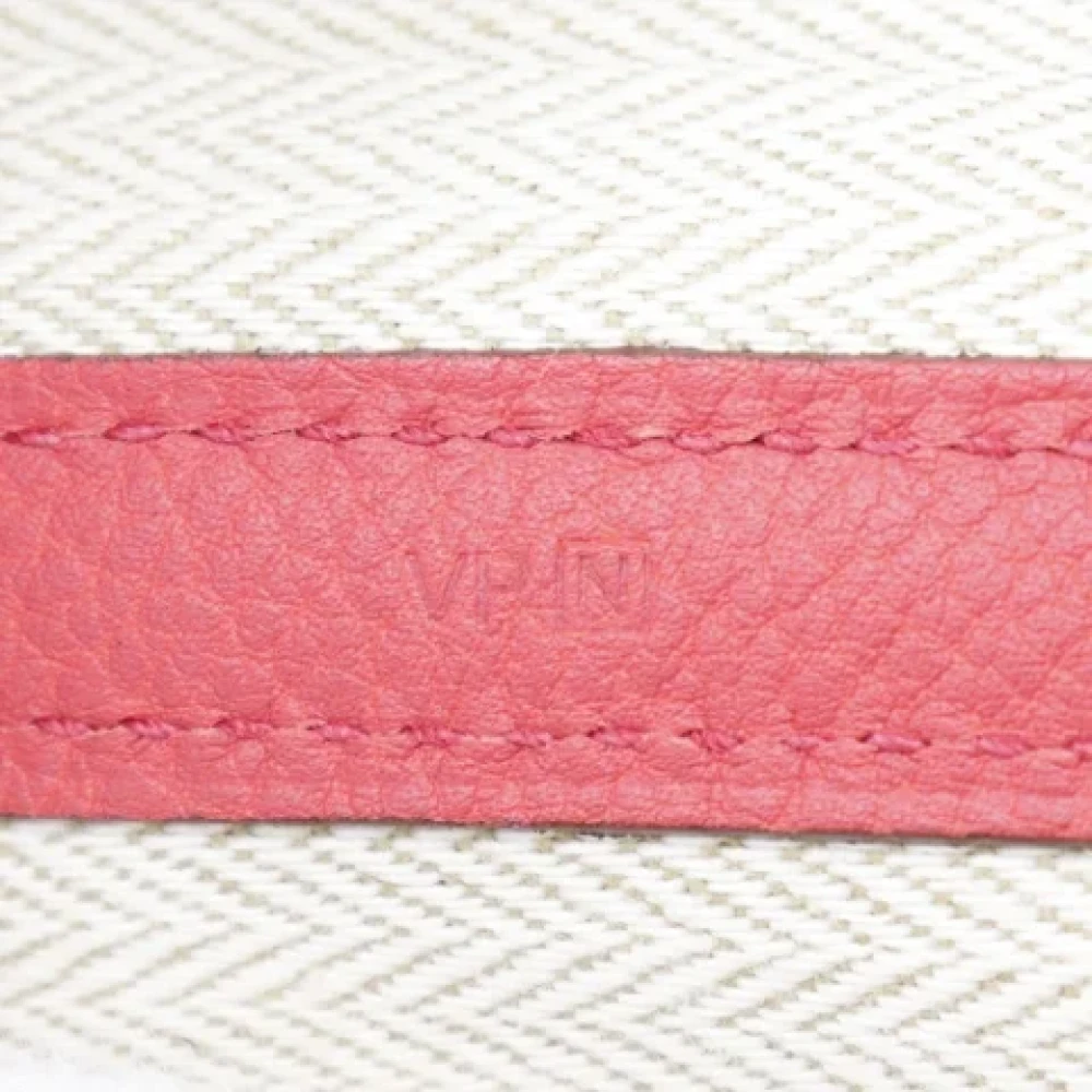 Hermès Vintage Pre-owned Fabric handbags Pink Dames