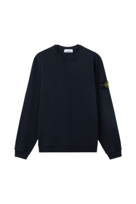 Sweat ras du cou homme Stone Island Noir