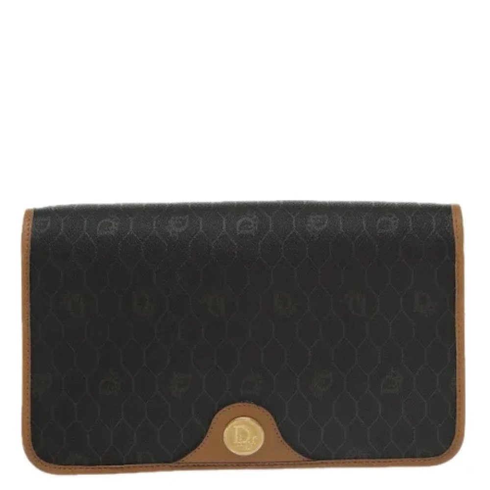 Dior Vintage Pre-owned Canvas dior-bags Black Dames