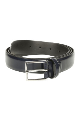 smooth-navy-leather-belt