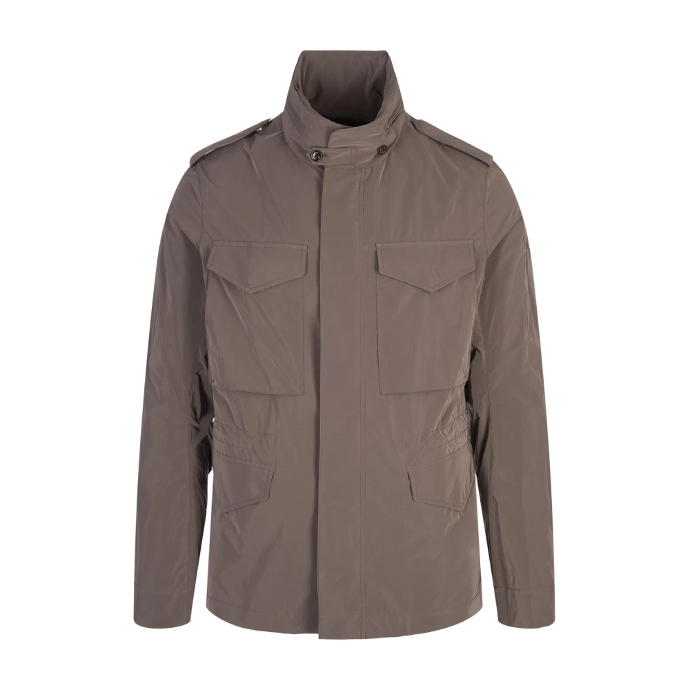 Montecore Bruin Katoenen Stijlvol Shirt Brown Heren