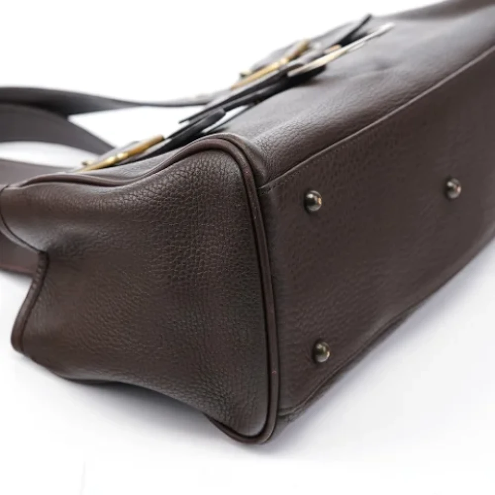 Chloé Pre-owned Leather totes Brown Dames