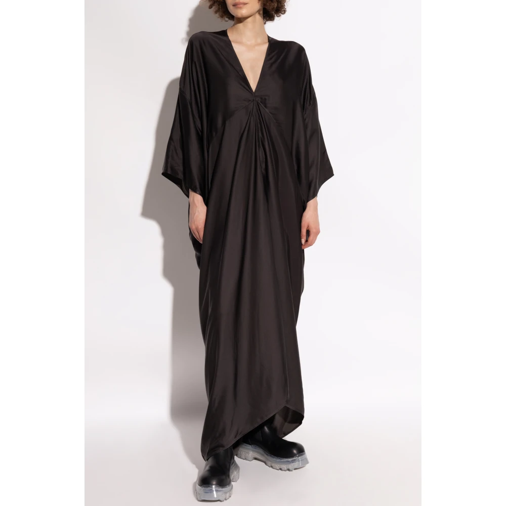Rick Owens Tommyknite Jurk Black Dames