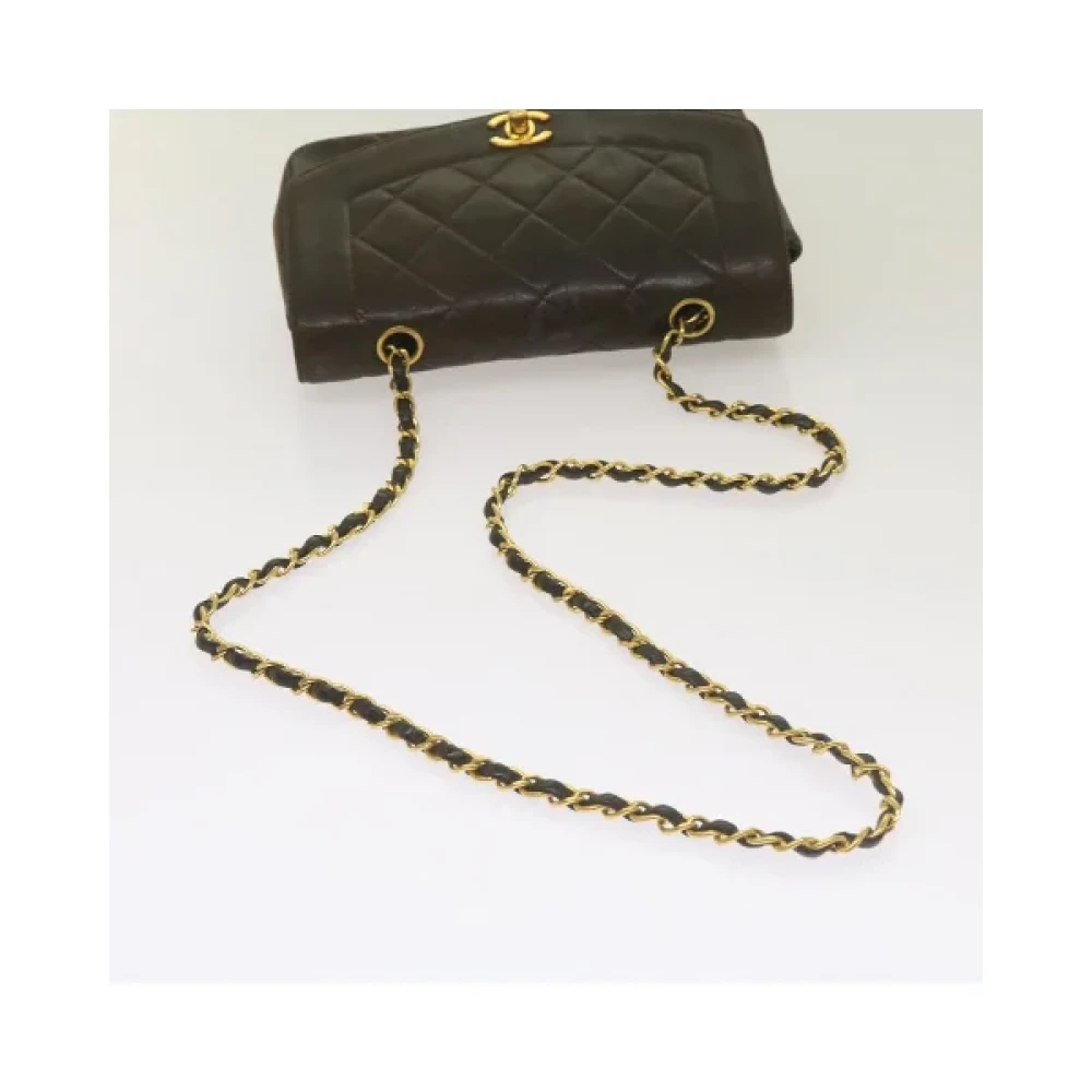 Chanel Vintage Pre-owned Leather chanel-bags Black Dames