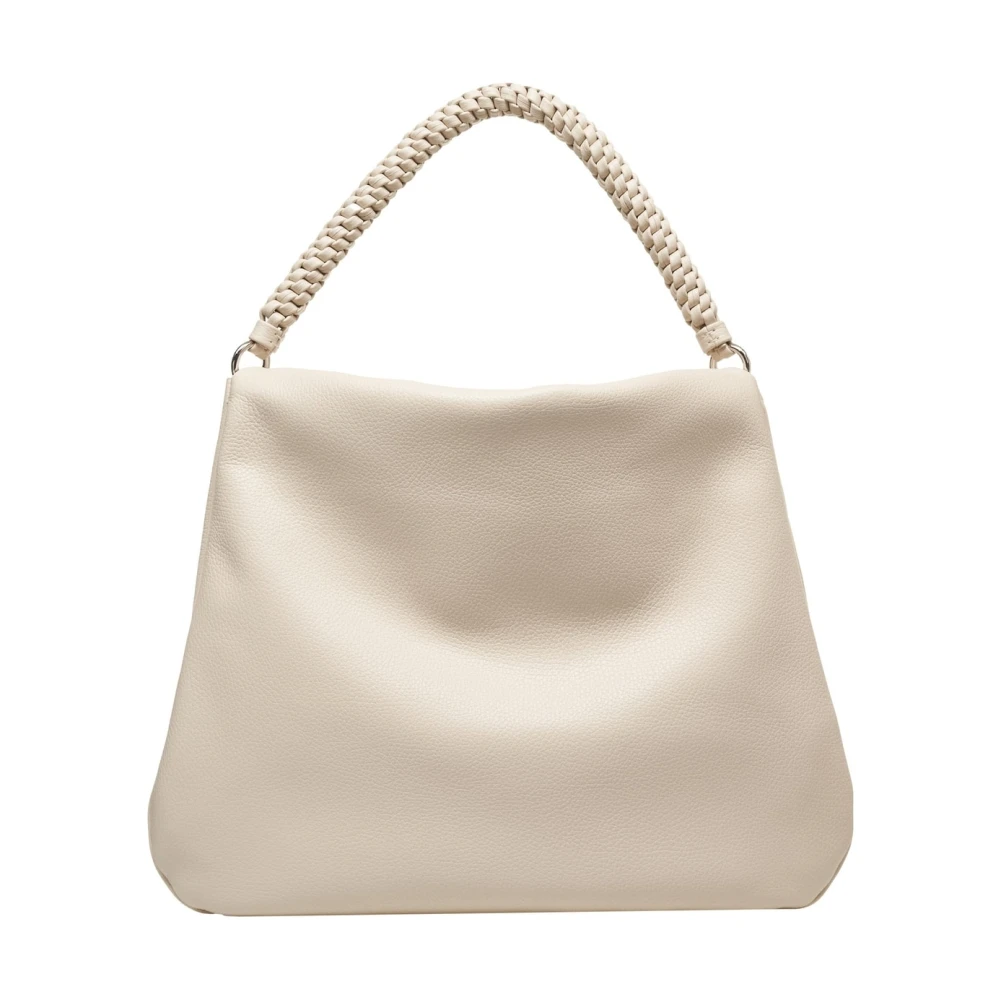 Orciani Beige Schoudertas Elegant Chic Design Beige Dames