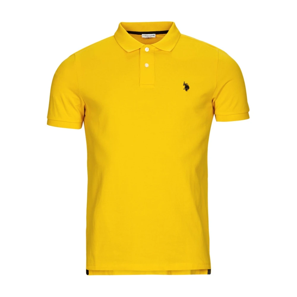 U.s. Polo Assn. Homme Jaune Tops, Taille: 3XL Polo Manches Courtes