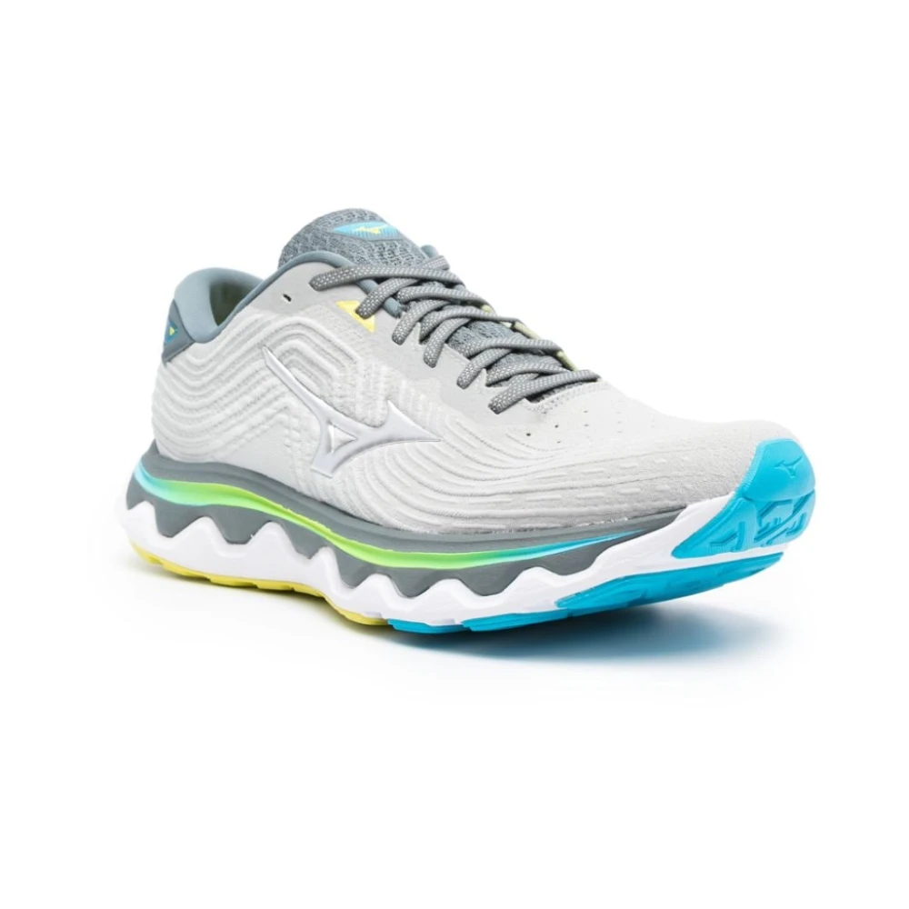 Mizuno Gradient-effect Wave Horizon 6 Sneakers Gray Heren