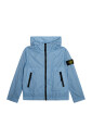 veste-a-capuche-bleue-deperlante