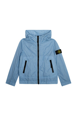 blue-hooded-jacket-water-repellent