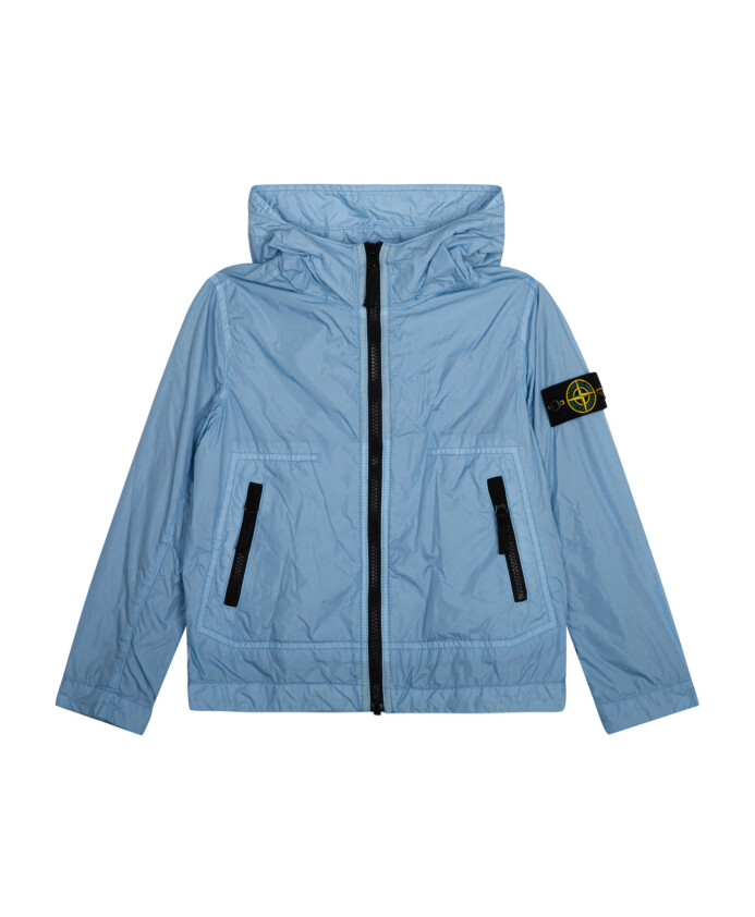 veste-a-capuche-bleue-deperlante