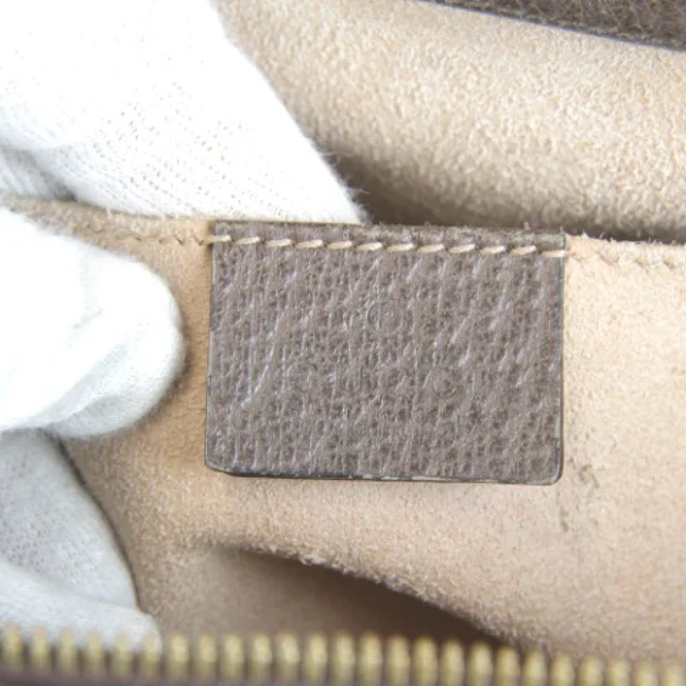 Gucci Vintage Pre-owned Canvas gucci-bags Brown Dames