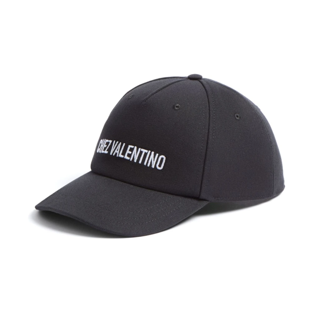 Valentino Garavani Men's Black Hats & Caps, 58 Cm, Hat
