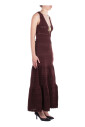 brown-dress-with-front-logo-detail