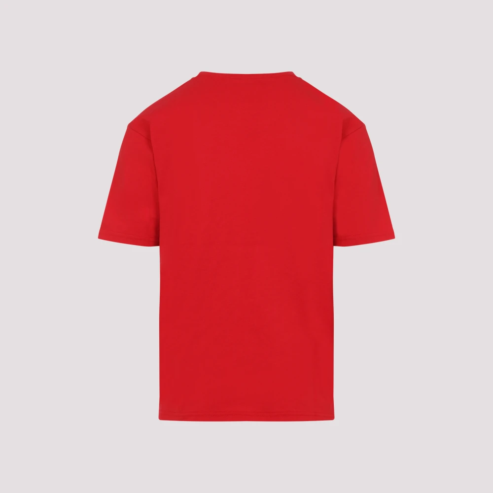 Valentino Rood T-shirt met stijl 157 Red Heren