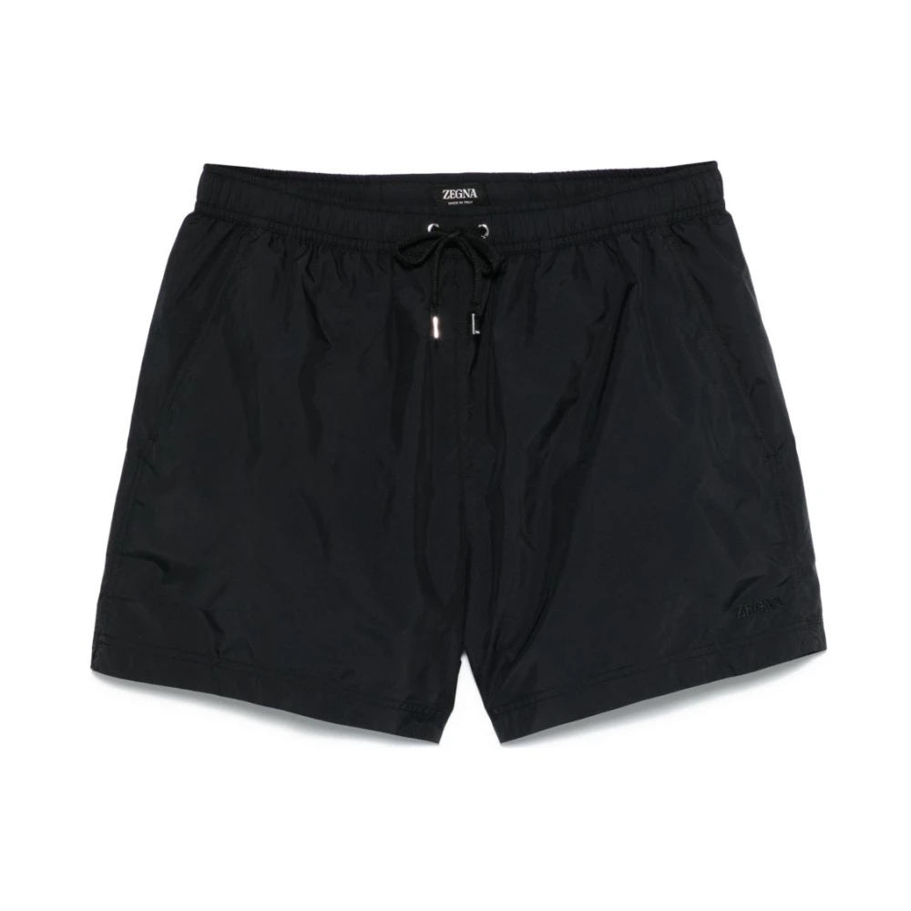 Zegna Mannelijk Zwart Badmode Heren, Xl, E Zee Kleding Met Elastische Tailleband