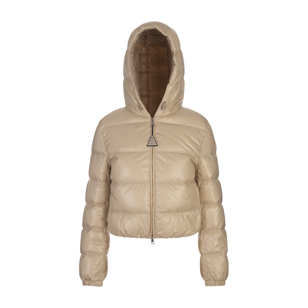 Moncler Bruine Bayard Korte Donsjas Brown Dames