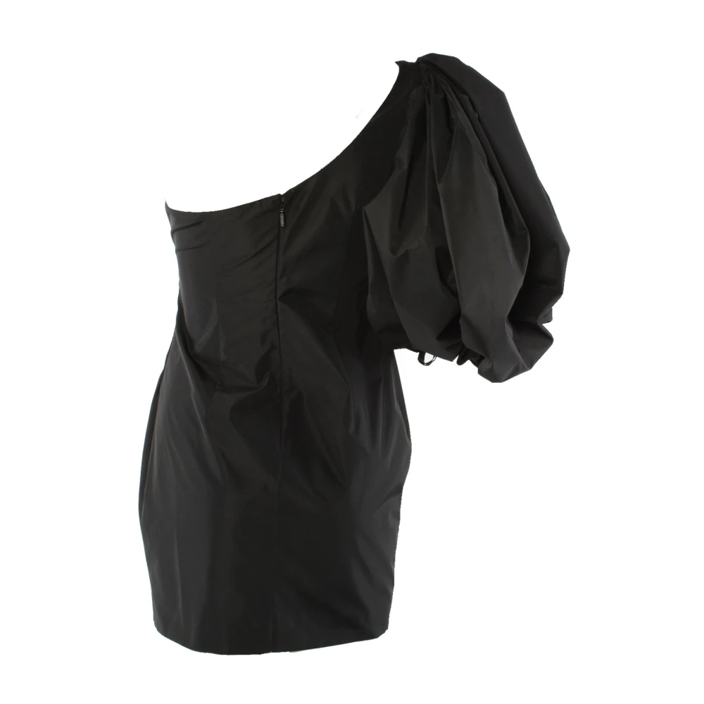 pinko Zwarte Jurk 100% Polyester Damesmode Black Dames