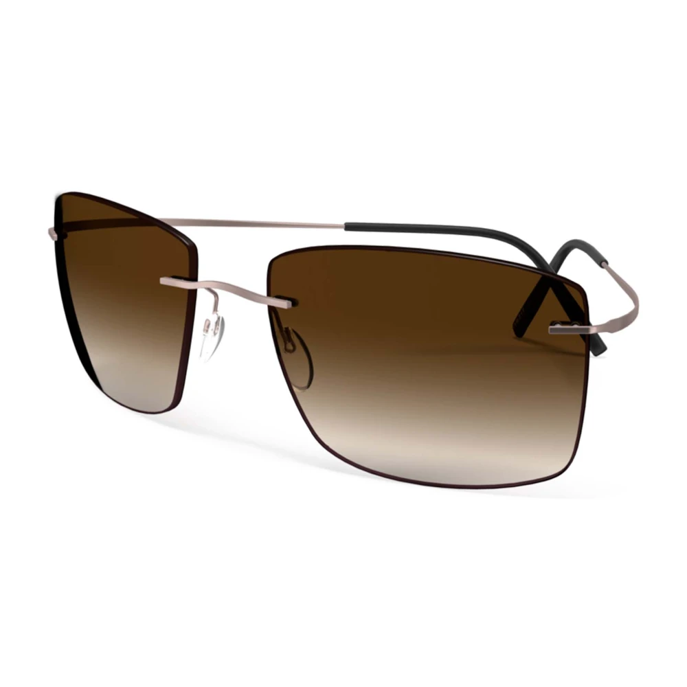 Silhouette Unisex Marrone - Occhiali Da Sole Avior Tma Collection 8741 - Accessories - One Size