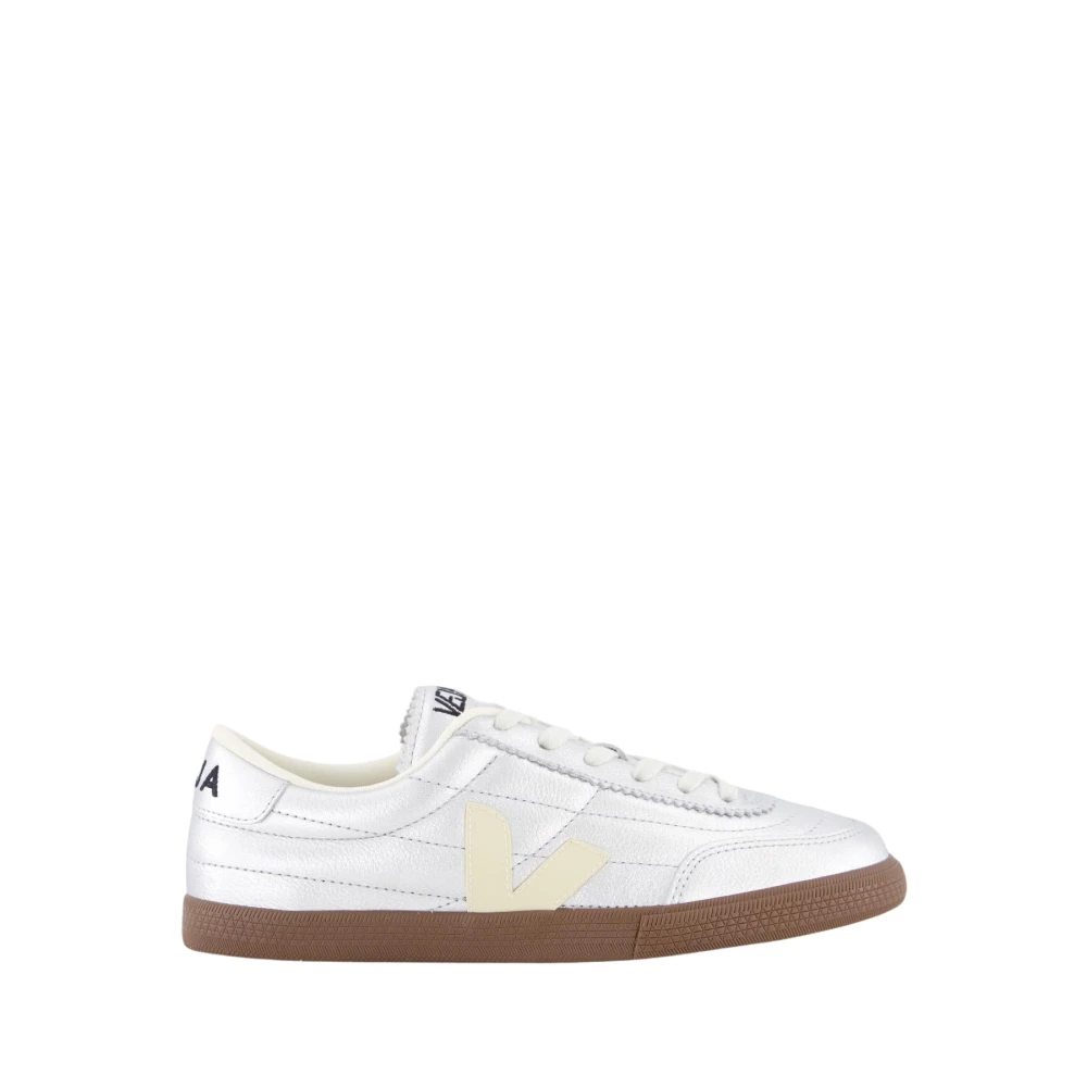 Veja Women's Gray Leather Panenka Shoes - Sneakers - 8 Uk - Shoes