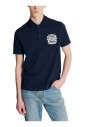 polo-en-coton-imprime-ecusson