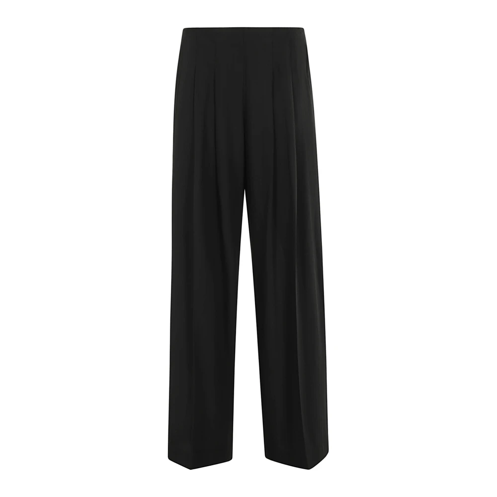 Semicouture Elegante Bloemenjurk Black Dames