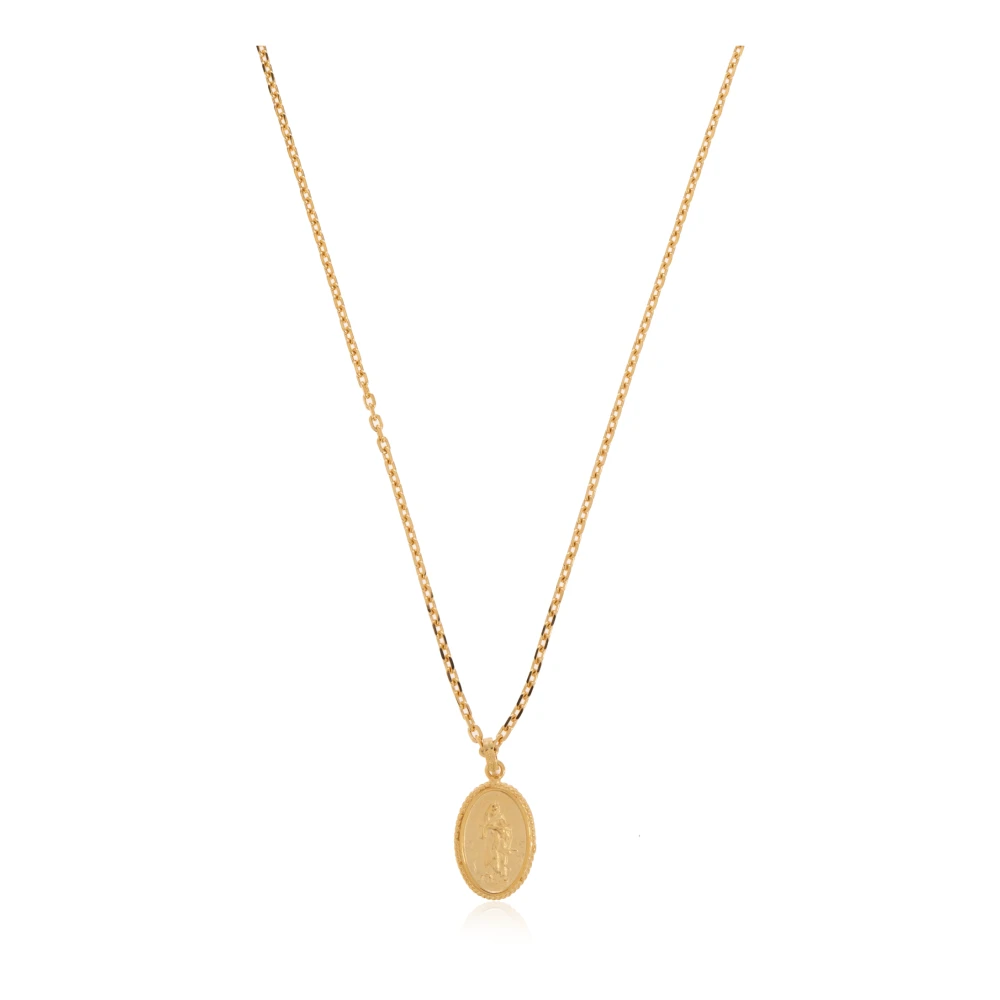 Dolce & Gabbana Women's Yellow Religious-Themed Necklace - Necklaces - One Size - Accessories