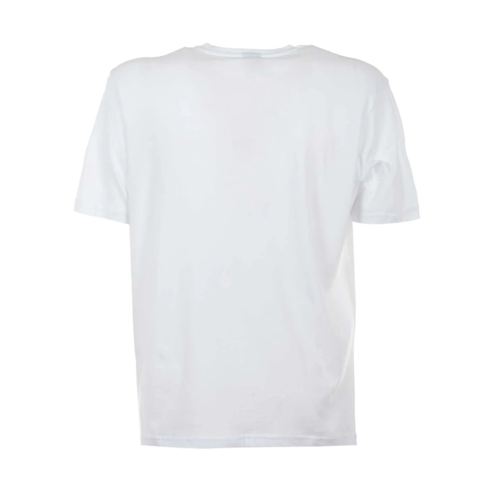 North Sails Elegant wit katoenen T-shirt met gedurfd blauw logo White Heren