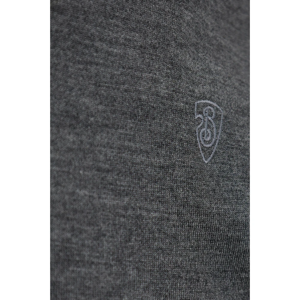 Burberry Wollen Vest Gray Dames