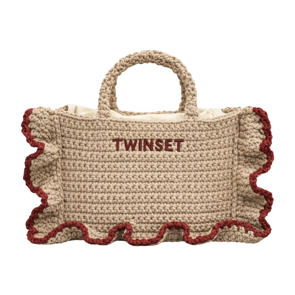 Twinset Women's Beige Handbags, One Size, Lacorolle Minibag