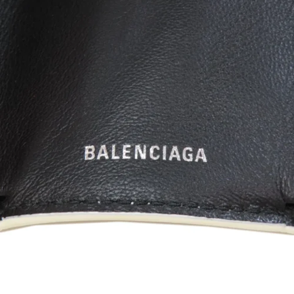 Balenciaga Vintage Pre-owned Leather wallets White Dames