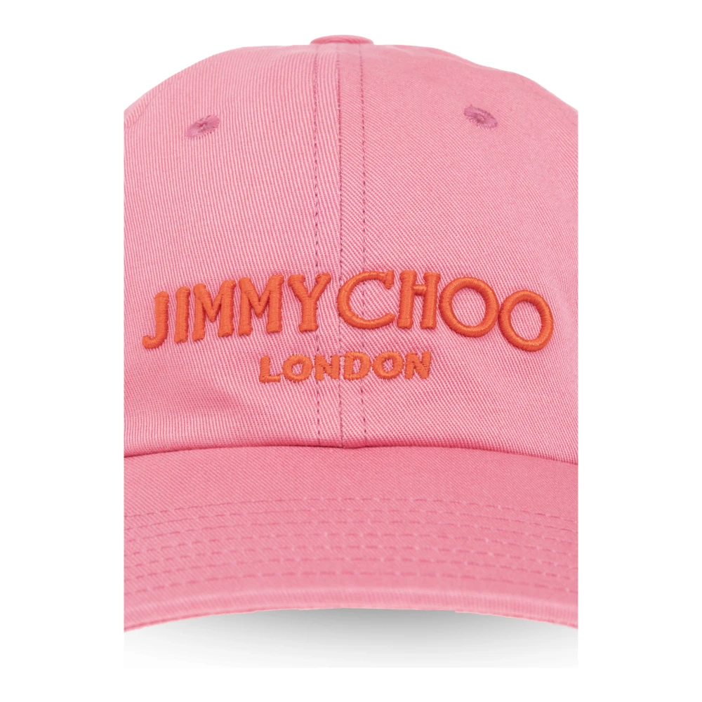 Jimmy Choo Baseballpet Pink Dames