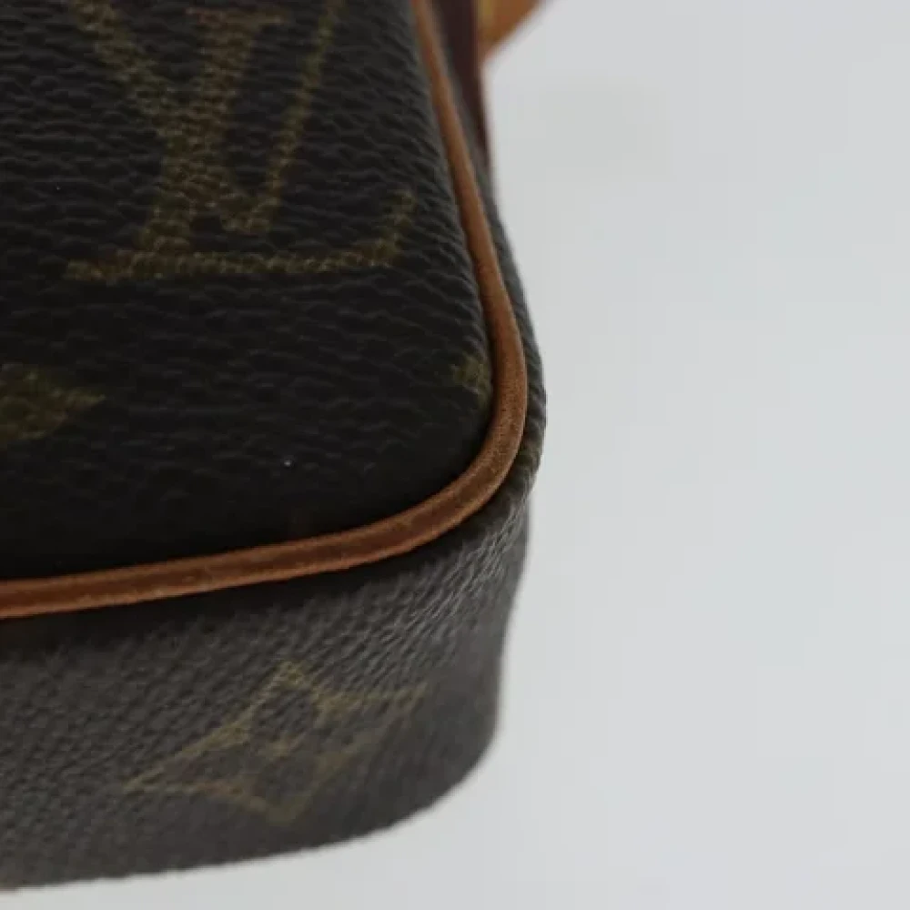 Louis Vuitton Vintage Pre-owned Canvas clutches Brown Dames